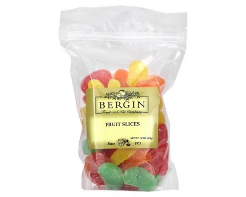 Bergin Fruit and Nut Company, Fruit Slices, 18 oz (510 g) Bergin Fruit and Nut Company, Fruit Slices, 18 oz (510 g)