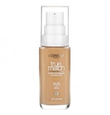 L'Oréal, True Match, Super-Blendable Foundation, W6 Warm Medium, 1 fl oz (30 ml)