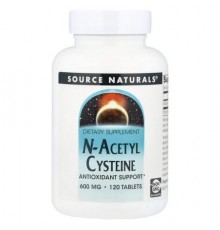 Source Naturals, N-Acetyl Cysteine, 600 mg, 120 Tablets