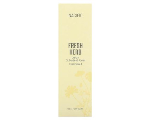 Nacific, Fresh Herb Origin Cleansing Foam, 5.07 fl oz (150 ml)
