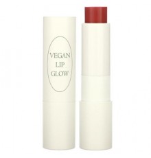 Nacific, Vegan Lip Glow, 02 Salmon Beige, 0.13 oz (3.9 g)