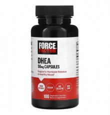Force Factor, DHEA, 50 mg, 100 Vegetable Capsules