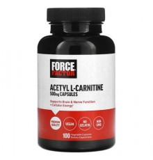 Force Factor, Acetyl L-Carnitine, 500 mg, 100 Vegetable Capsules