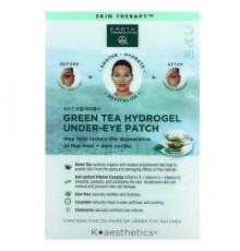 Earth Therapeutics, Green Tea Hydrogel Under-Eye Patch, 5 Pairs