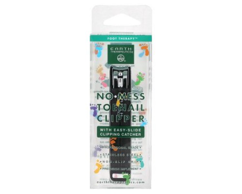 Earth Therapeutics, No Mess Toenail Clipper, 1 Clipper Earth Therapeutics, No Mess Toenail Clipper, 1 Clipper