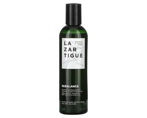 Lazartigue, Rebalancing Shampoo, Rice Vinegar & Spirulina , 8.5 fl oz (250 ml)
