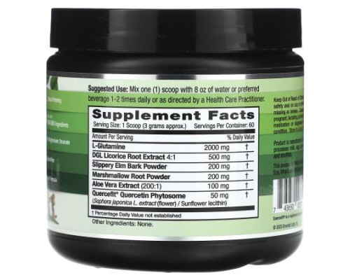 Emerald Laboratories, Leaky Gut Health, 6.45 oz (183 g) Emerald Laboratories, Leaky Gut Health, 6.45 oz (183 g)