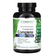 Emerald Laboratories, CoEnzymated Complete Clinical + Multi, 120 Vegetable Caps