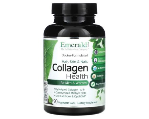 Emerald Laboratories, Collagen Health for Men & Women, 90 Vegetable Caps