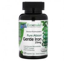 Emerald Laboratories, Pure Albion, Gentle Iron, 25 mg, 120 Vegetable Caps