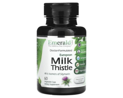 Emerald Laboratories, European Milk Thistle, 60 Vegetable Caps