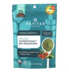 Navitas Organics, Marine Minerals, Organic Superfood+ Sea Veggie Blend, 4.2 oz (120 g)