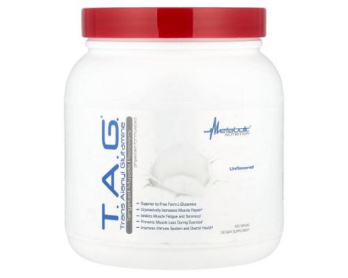Metabolic Nutrition, T.A.G., Unflavored, 400 g Metabolic Nutrition, T.A.G., Unflavored, 400 g