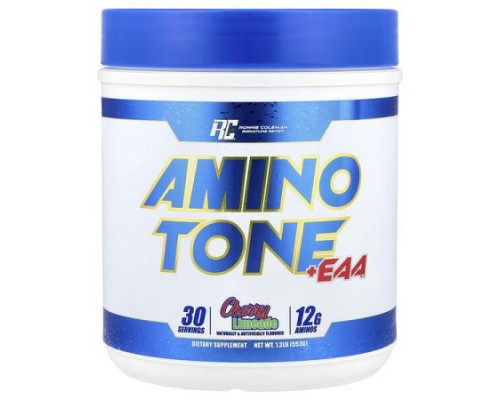 Ronnie Coleman, Signature Series, Amino Tone + EAA™, Cherry Limeade, 1.2 lbs (553 g) Ronnie Coleman, Signature Series, Amino Tone + EAA™, Cherry Limeade, 1.2 lbs (553 g)
