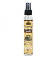 Okay Pure Naturals, Black Jamaican Castor Oil, Detangler Spray, 2 fl oz (59 ml)