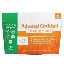 Jigsaw Health, Adrenal Cocktail + Wholefood Vitamin C, 60 Packets, 4 g Each