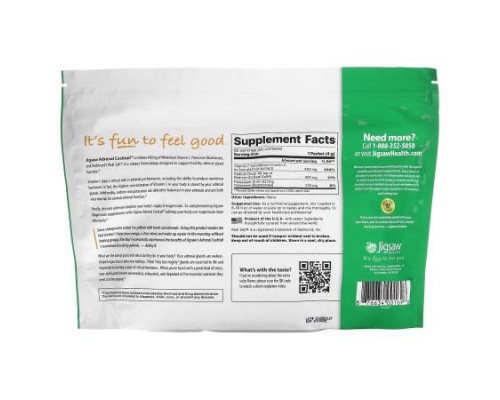 Jigsaw Health, Adrenal Cocktail + Wholefood Vitamin C, 60 Packets, 4 g Each Jigsaw Health, Adrenal Cocktail + Wholefood Vitamin C, 60 Packets, 4 g Each