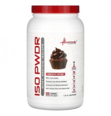 Metabolic Nutrition, ISOpwdr, Whey Protein Isolate, Chocolate Cupcake, 1.52 lb (690 g)