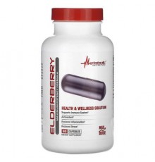 Metabolic Nutrition, Elderberry, Maximum Potency Formula , 90 Capsules
