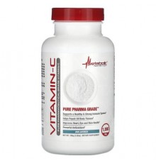 Metabolic Nutrition, Vitamin-C, Unflavored, 3.52 oz (100 g)