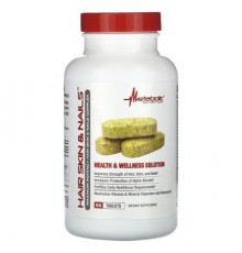 Metabolic Nutrition, Hair Skin & Nails, 90 Tablets
