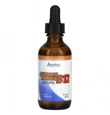 Absolute Nutrition, African Mango B12 Drops, 2 fl oz (60 ml)