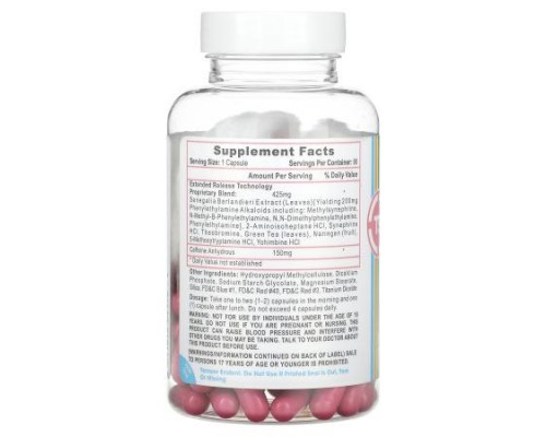 Top Secret Nutrition, Her, Ab Igniter, 575 mg, 90 Extended Release Capsules