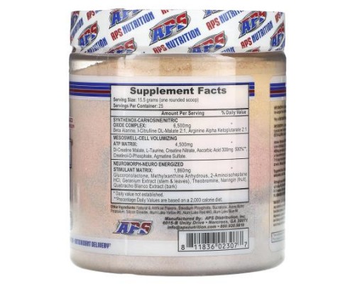 APS, Mesomorph, Snow Cone, 13.68 oz (388 g) APS, Mesomorph, Snow Cone, 13.68 oz (388 g)