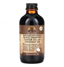 Okay Pure Naturals, Natural Hair Oil, Extra Dark, 4 fl oz (118 ml)