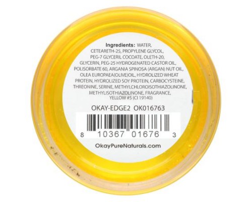 Okay Pure Naturals, On The Go Polished Edges With Moroccan Argan Oil, 2 oz (59 ml)