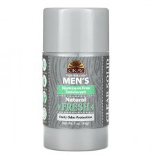 Okay Pure Naturals, Men's Aluminum Free Deodorant, Fresh, 3 oz (85 g)