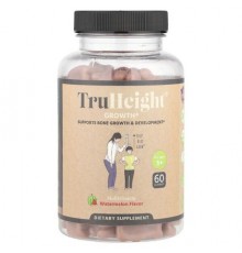 TruHeight, Growth Gummies, Multivitamin, For Ages 5+, Watermelon, 60 Gummies
