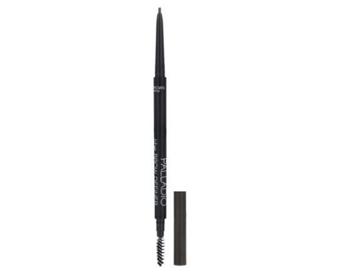 Palladio, The Brow Definer Micro Pencil, Black Brown MBR04, 0.0016 oz (0.045 g)