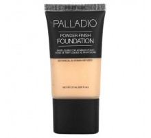 Palladio, Powder Finish Foundation, Porcelain PFS02, 0.91 fl oz (27 ml)