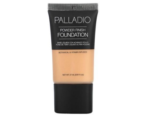 Palladio, Powder Finish Foundation, Vanilla PFS03, 0.91 fl oz (27 ml)