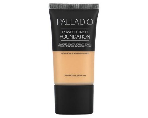 Palladio, Powder Finish Foundation, Honey PFS05, 0.91 fl oz (27 ml)