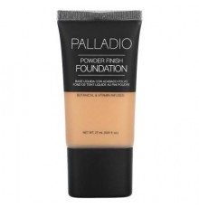 Palladio, Powder Finish Foundation, Caramel PFS06, 0.91 fl oz (27 ml)