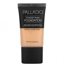 Palladio, Powder Finish Foundation, In The Buff PFS07, 0.91 fl oz (27 ml)