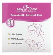 Easy@Home, Breastmilk Alcohol Test, 20 Tests