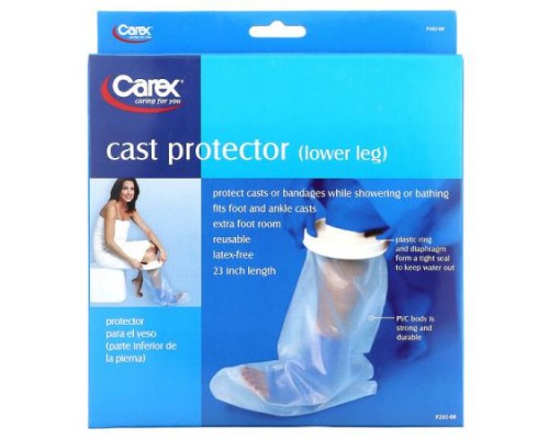 Carex, Cast Protector, Lower Leg, 1 Protector Carex, Cast Protector, Lower Leg, 1 Protector