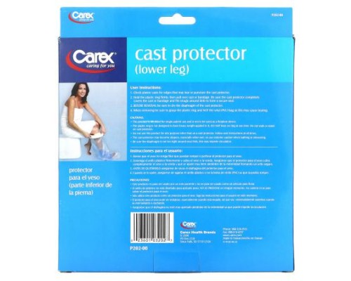 Carex, Cast Protector, Lower Leg, 1 Protector Carex, Cast Protector, Lower Leg, 1 Protector