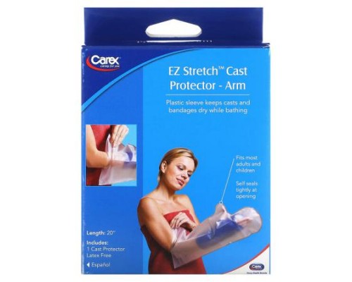 Carex, EZ Stretch, Cast Protector, Arm, 1 Cast Protector Carex, EZ Stretch, Cast Protector, Arm, 1 Cast Protector