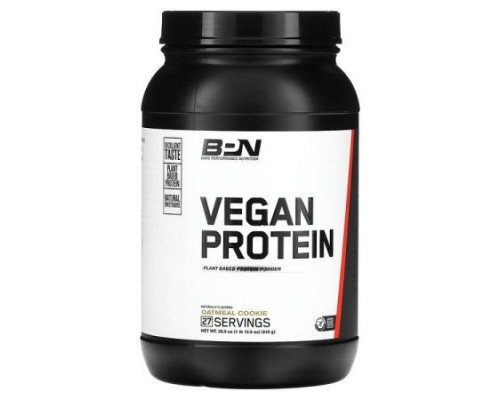 BPN, Vegan Protein, Oatmeal Cookie, 1 lb 12.9 oz (819 g) BPN, Vegan Protein, Oatmeal Cookie, 1 lb 12.9 oz (819 g)