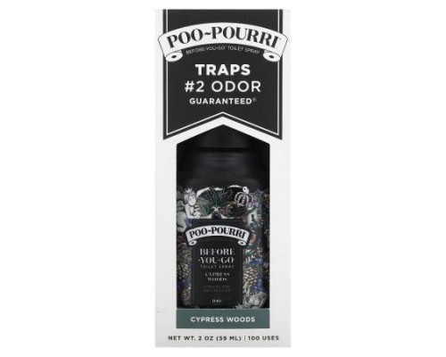 Poo-Pourri, Before-You-Go® Toilet Sprays, Cypress Woods, 2 oz (59 ml)