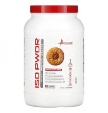 Metabolic Nutrition, ISOpwdr, Whey Protein Isolate, Butter Pecan Cookie, 3.04 lb (1,380 g)