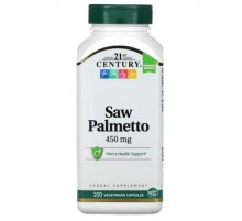 21st Century, Saw Palmetto, 450 mg, 200 Vegetarian Capsules