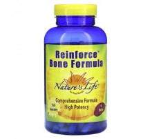 Nature's Life, Reinforce Bone Formula, 250 Capsules