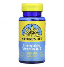 Nature's Life, Vitamin B-2, 250 mg, 50 Tablets