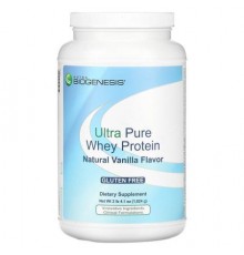 Nutra BioGenesis, Ultra Pure Whey Protein, Natural Vanilla, 2 lb 4.1 oz (1,024 g)