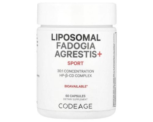 Codeage, Liposomal Fadogia Agrestis+, 60 Capsules Codeage, Liposomal Fadogia Agrestis+, 60 Capsules